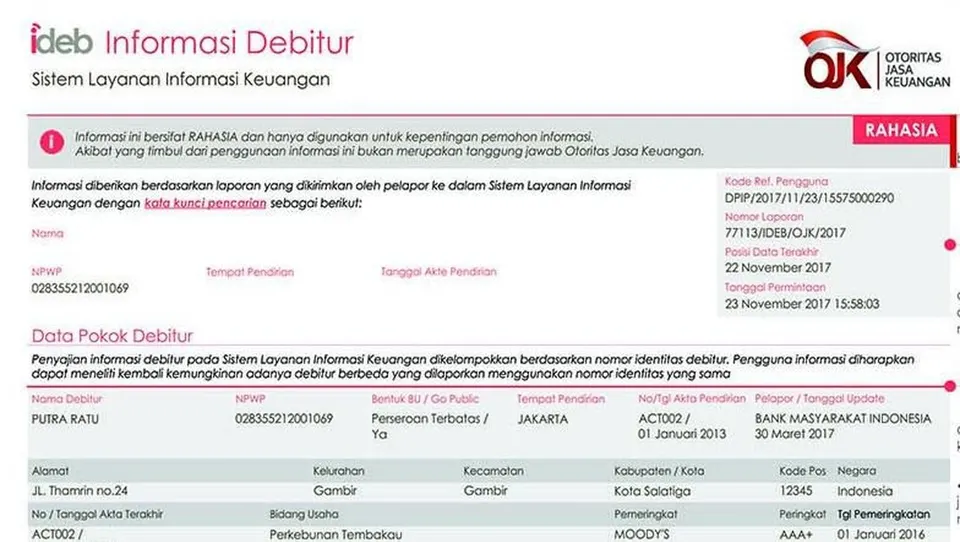 Cara Membersihkan Riwayat Kredit Buruk di SLIK OJK