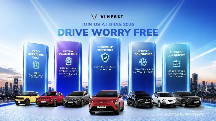 Jajaran Kendaraan Listrik dan Program Promosi VinFast di GIIAS 2026