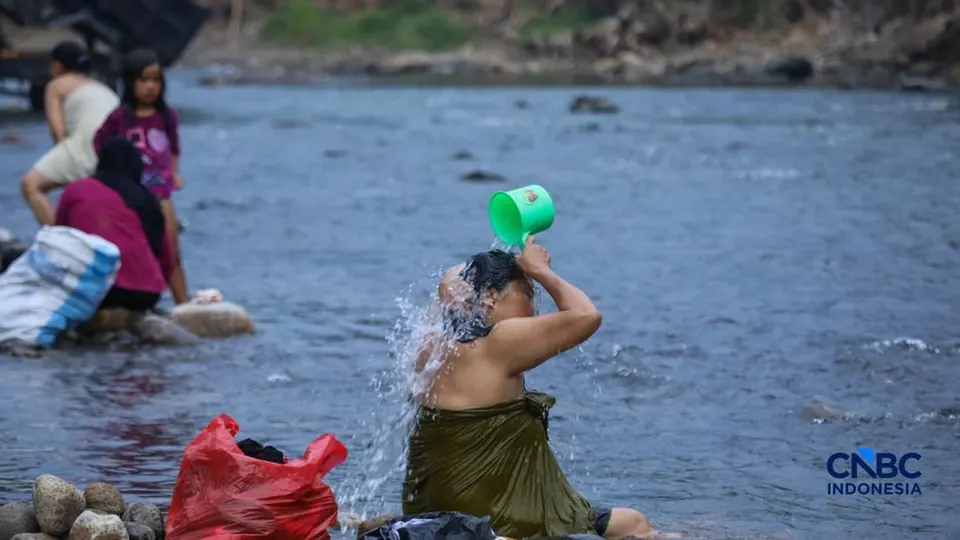 Krisis Air Bersih di Lebak Akibat Penyusutan Sungai Ciberang dan Ancaman Super El Nino