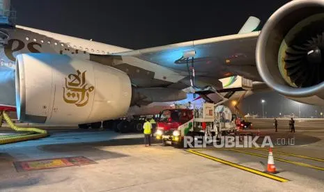 Pertamina Patra Niaga Salurkan 92.901 Liter Avtur untuk Penerbangan Emirates A380 di Soekarno-Hatta