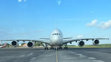 Penerbangan Khusus Airbus A380 Emirates di Bandara Soekarno-Hatta pada 8 Agustus 2026
