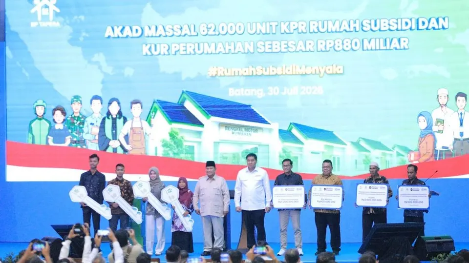 BNI Dukung Pelaksanaan Akad Massal 62.710 KPR Subsidi FLPP di Kabupaten Batang