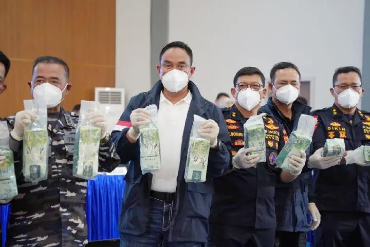 Bea-Cukai dan Tim Gabungan Gagalkan Penyelundupan 1,3 Ton Ketamin di Kepulauan Riau