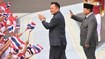 Pertemuan Bilateral Presiden Prabowo dan PM Thailand Anutin Charnvirakul di Jakarta