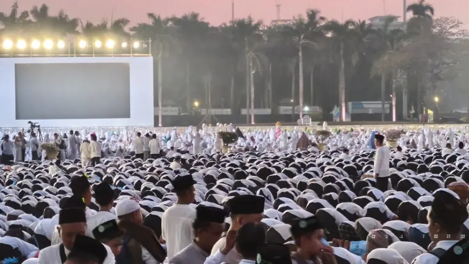 Rangkaian Zikir dan Doa Kebangsaan di Monas Menyambut HUT ke-81 RI