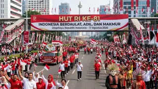 Panduan Rangkaian Acara HUT ke-81 RI, Jadwal Doa Bersama, Upacara Istana, hingga Pesta Rakyat di Monas