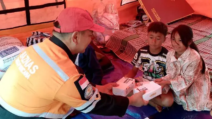 Baznas Salurkan Bantuan Darurat bagi Korban Kebakaran di Kasepuhan Ciptamulya Sukabumi