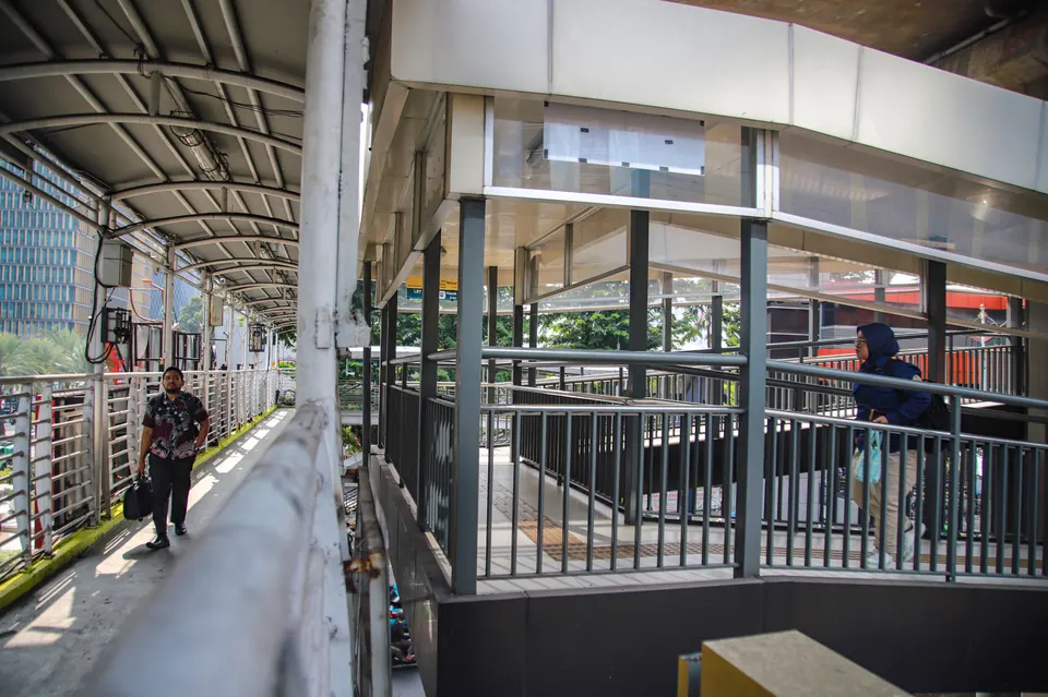 Alasan di Balik Pembongkaran JPO Love-Hate Relationship di Jalan HR Rasuna Said