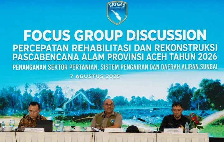 Peta Jalan Pemulihan Sawah dan Irigasi Pascabencana di Aceh
