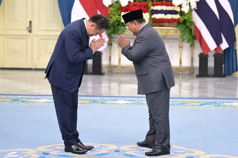 Alasan PM Thailand Anutin Meminta Prabowo Mengawasi Investasi di Indonesia