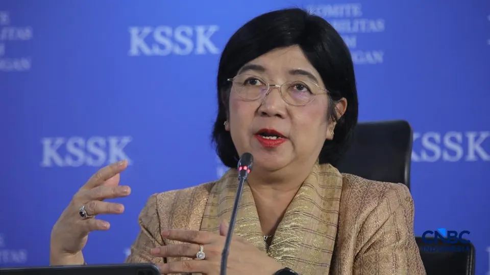 Pengalaman Pertama Destry Damayanti Mengikuti Konferensi Pers KSSK sebagai Pjs Gubernur BI