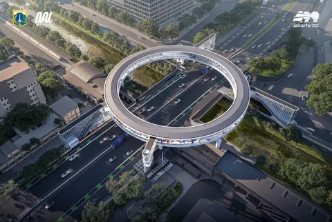 Rencana Pembangunan Pedestrian Deck Dukuh Atas untuk Integrasi Transportasi Jakarta