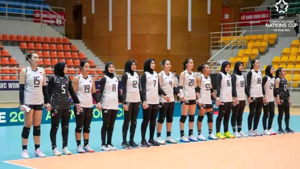 Jadwal SEA V-Cup 2026 Putri 9 Agustus, Indonesia vs Filipina