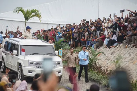 Peresmian Akad Massal KPR Rumah Subsidi oleh Presiden Prabowo Subianto di Kabupaten Batang