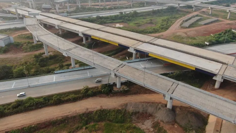 Pembangunan Jalan Tol Jakarta-Cikampek II Selatan Paket 2A Capai Progres 85,20 Persen